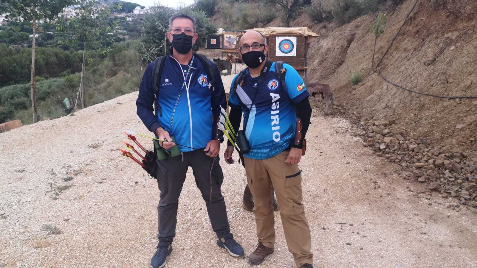 Sebastián Pérez y David Alonso Vázquez, en el Andaluz.