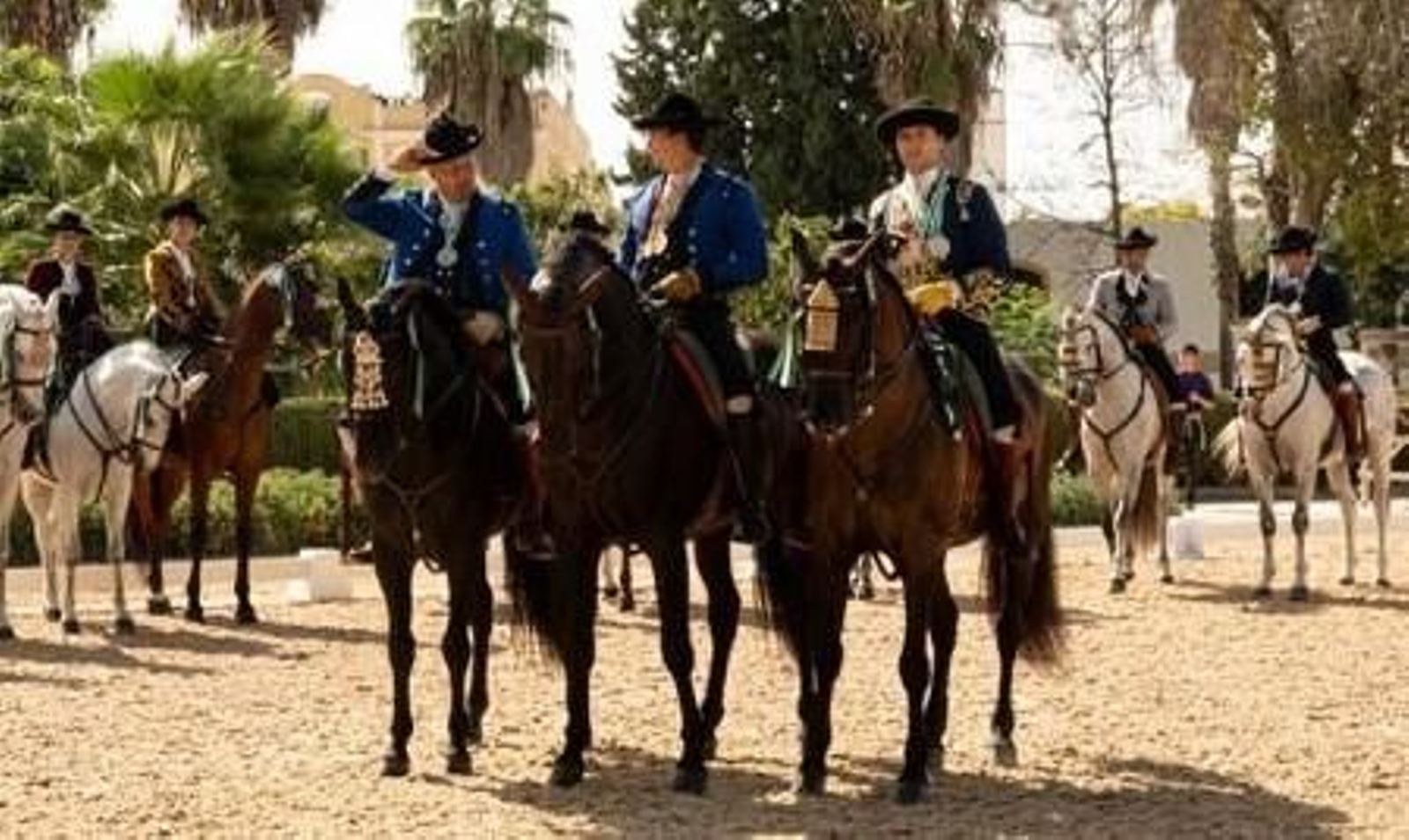 La Real Escuela Andaluza del Arte Ecuestre ha acogido el Andaluz de Alta Escuela.