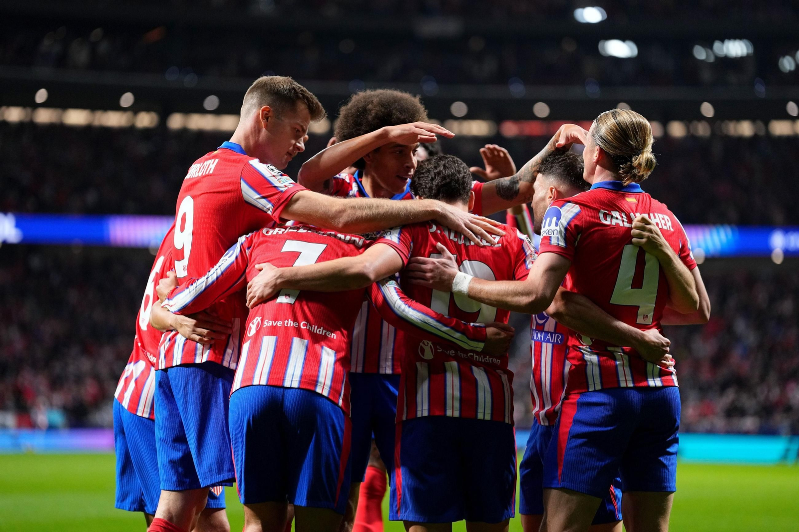 Las mejores imágenes del Atlético de Madrid en su duelo contra el Lille