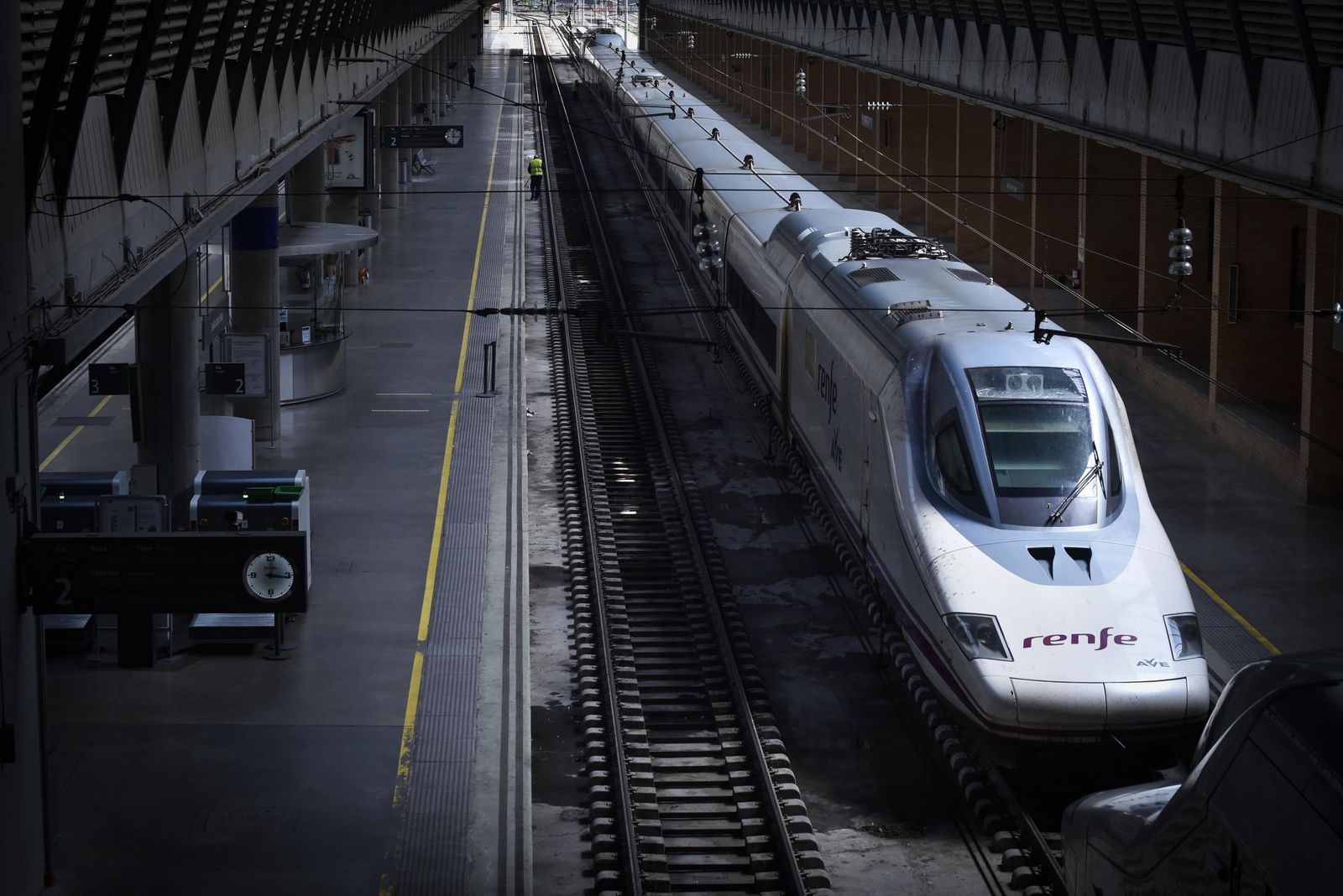 La estación de Santa Justa.