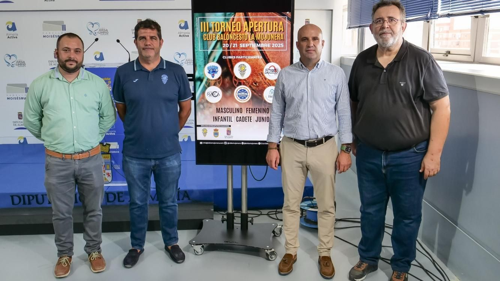 La Mojonera se convierte en el epicentro del baloncesto base este fin de semana.