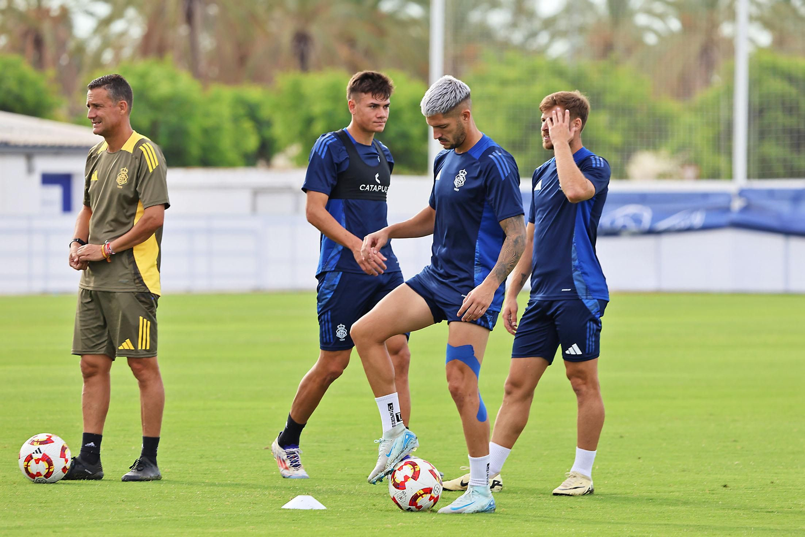 Entrenamiento del Recreativo de Huelva