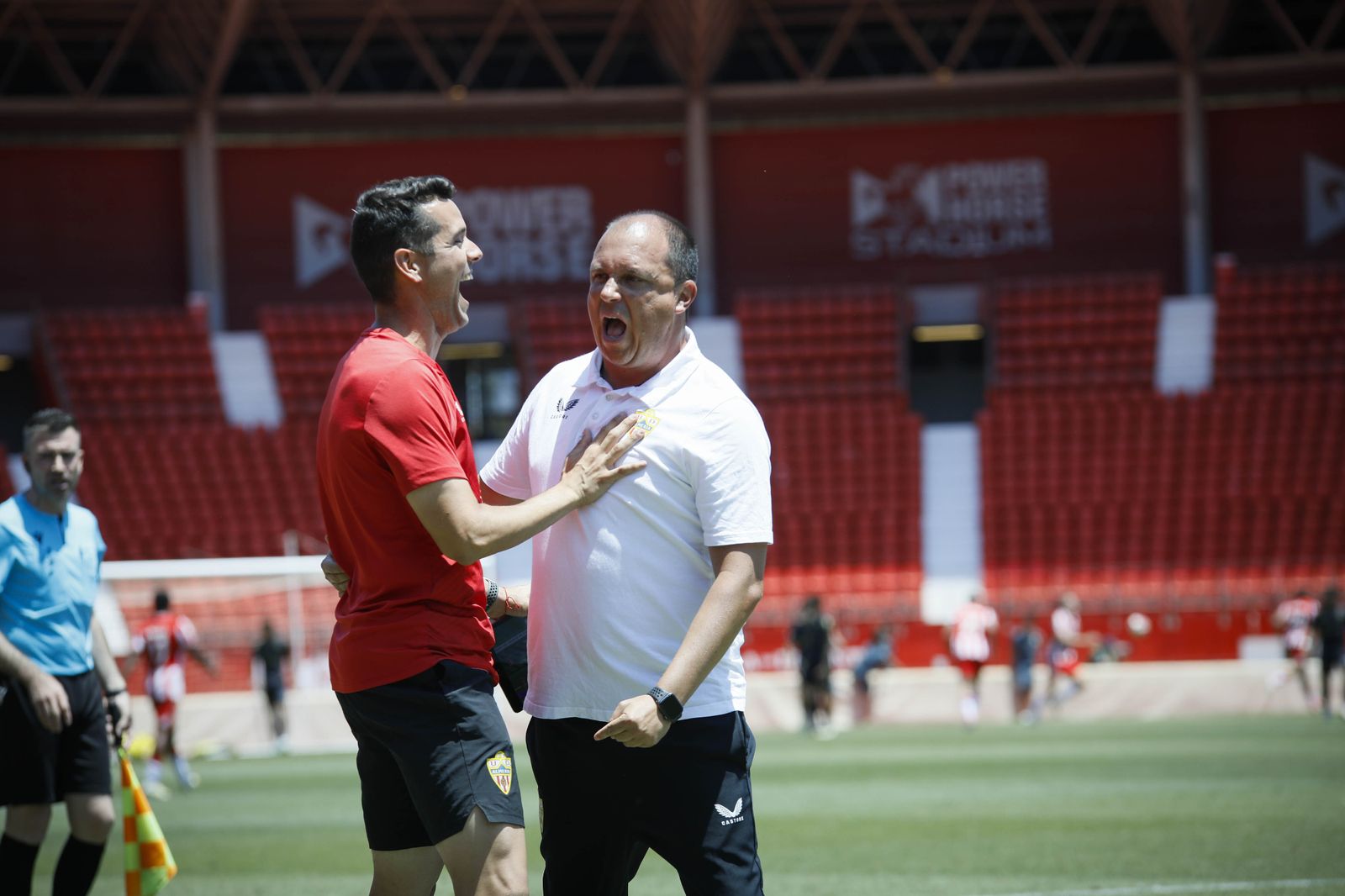Imágenes del partido entre el Almería B y el Real Jaén