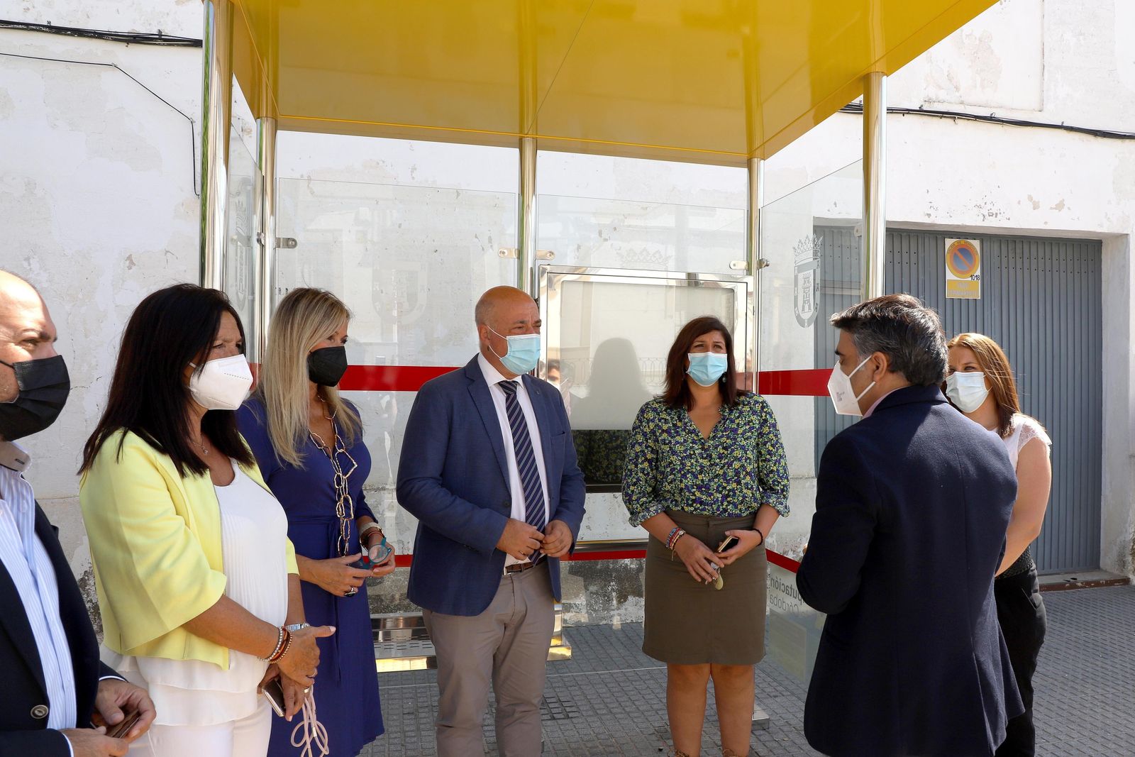 Acto de entrega en la localidad de Bujalance.
