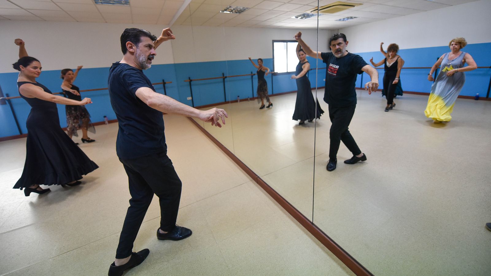 La masterclass de baile impartida por José el Pañero, en imágenes