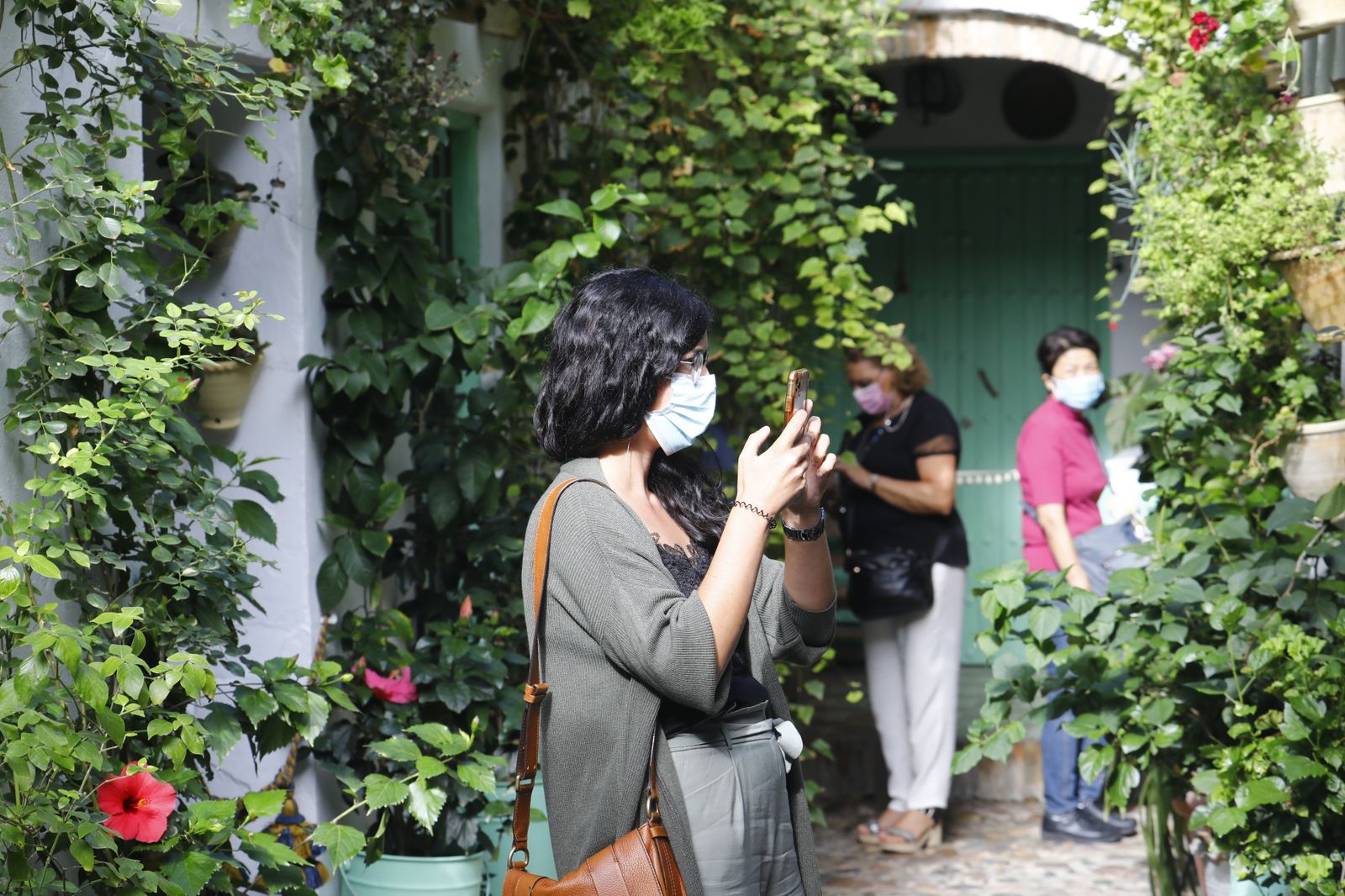 Las fotografías del primer día de apertura de los Patios de Córdoba en otoño