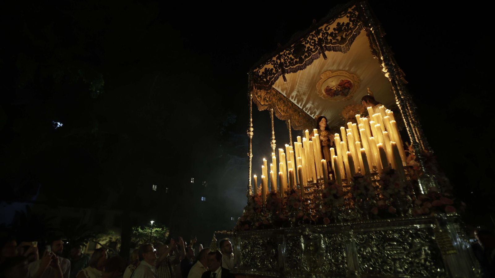 La Magna Mariana de Algeciras por el Parque María Cristina, en imágenes