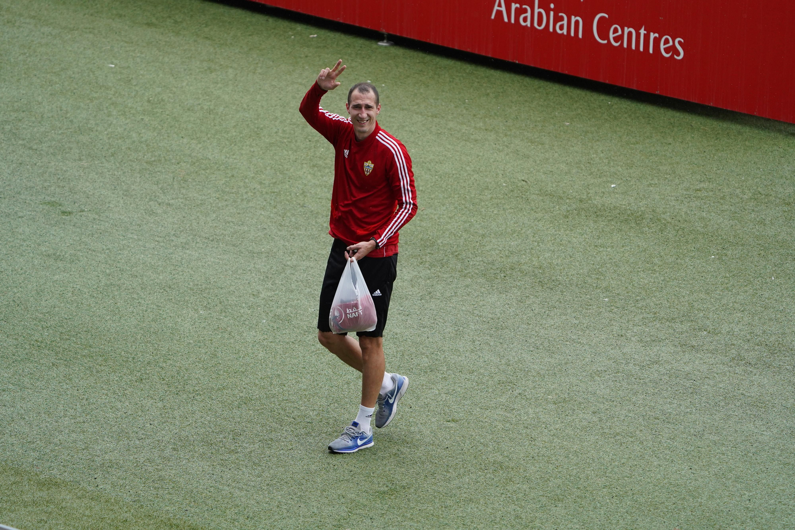 Entrenamiento de la UDA, viernes 15 de mayo.