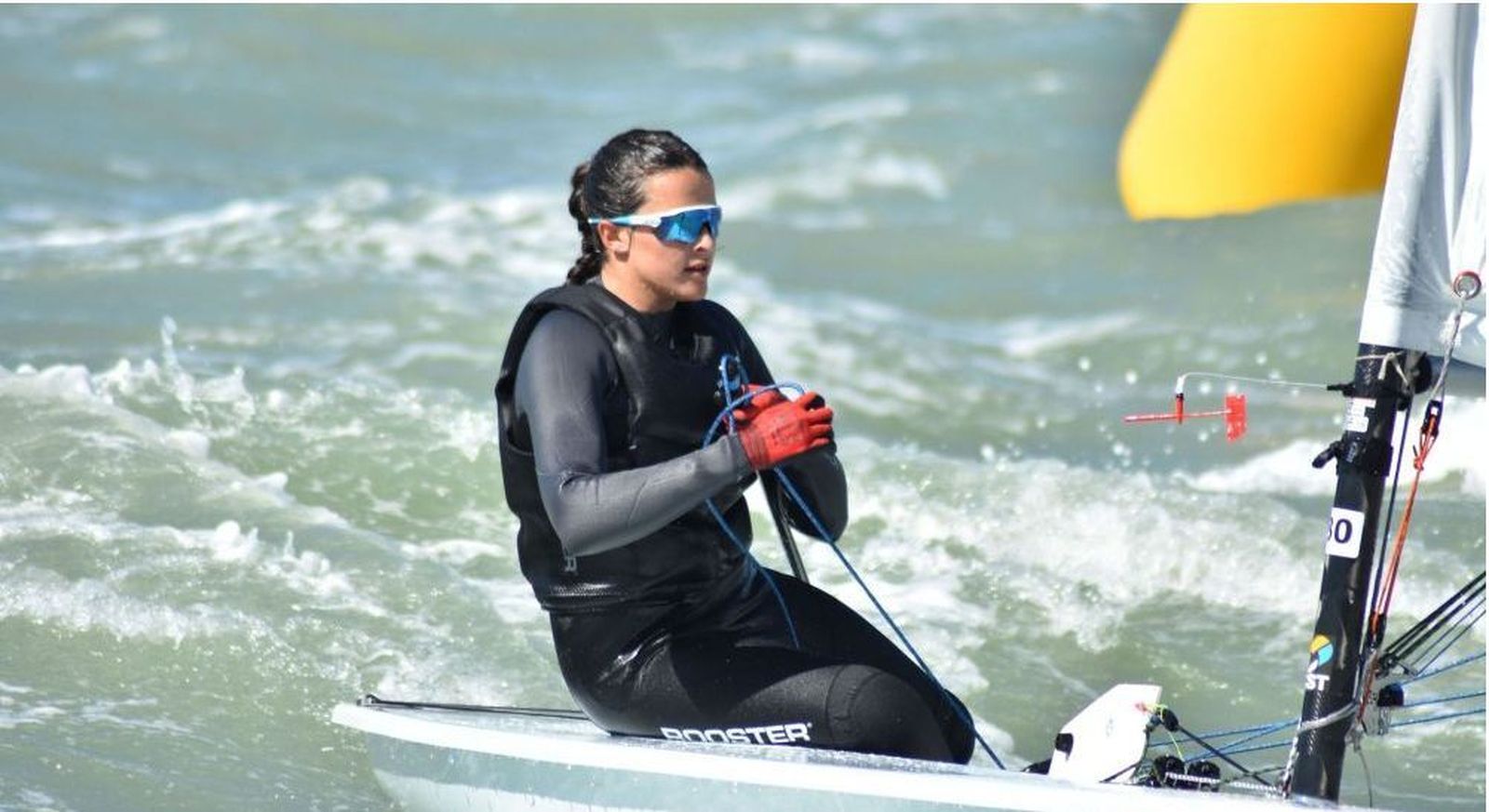 Raquel Retamero, del Real Club Náutico de La Línea