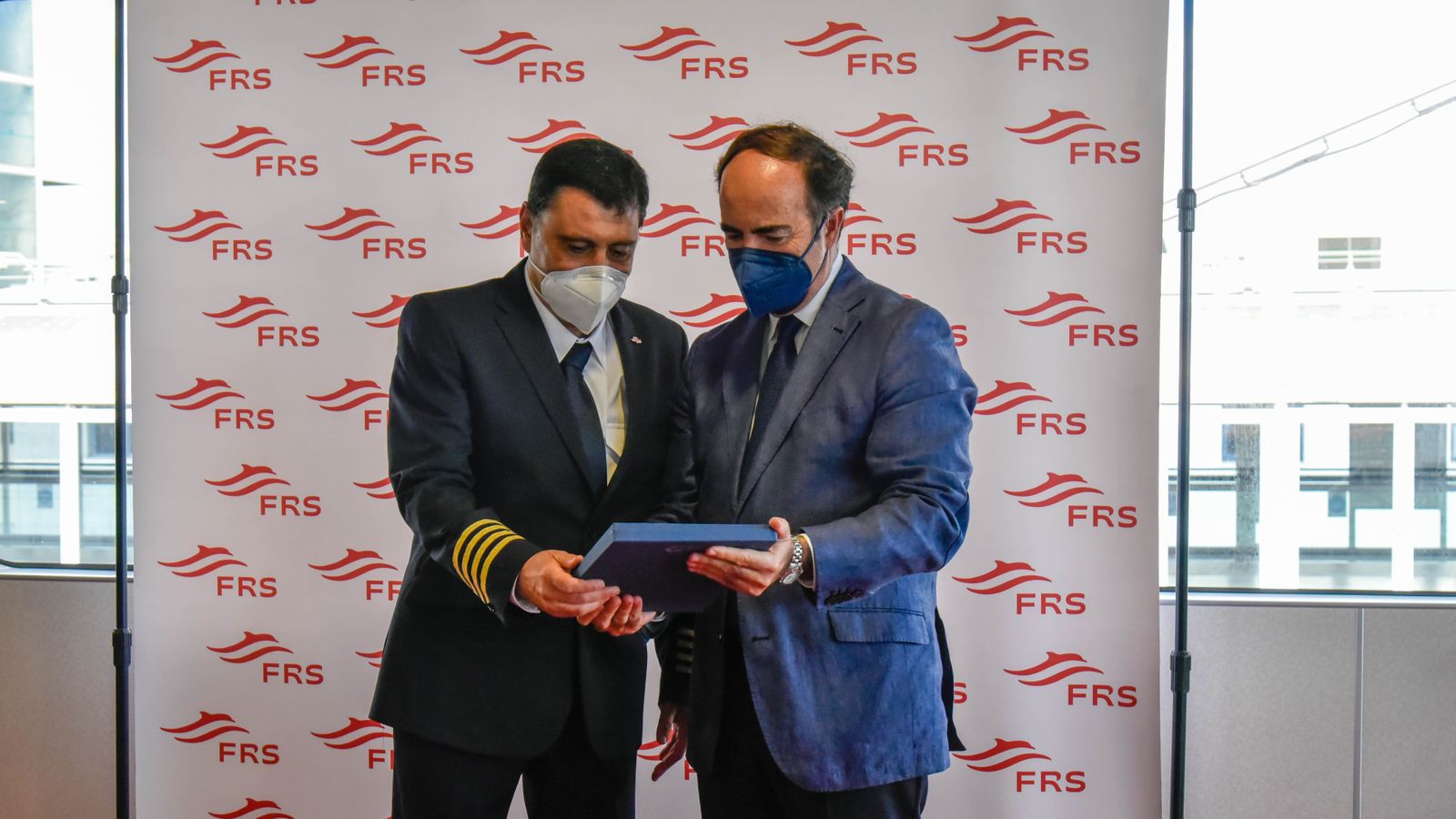 Las fotos de la inaguración del Ferry Levante Jet