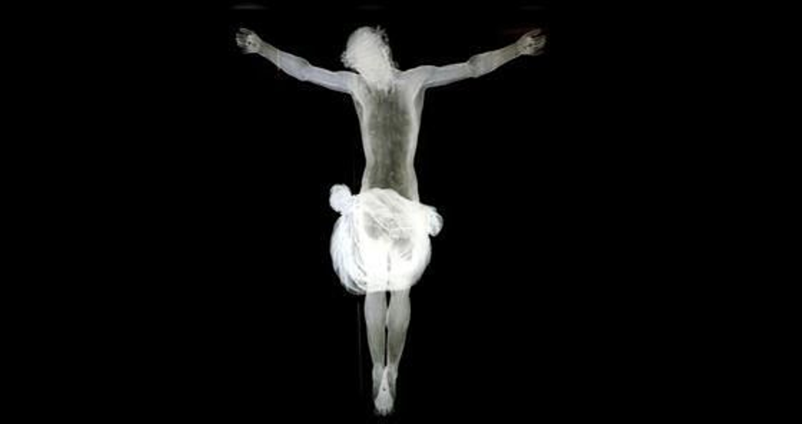 Cristo de los Desamparados, de Martínez Montañés (radiografía).

Foto: IAPH/Eugenio Fernández