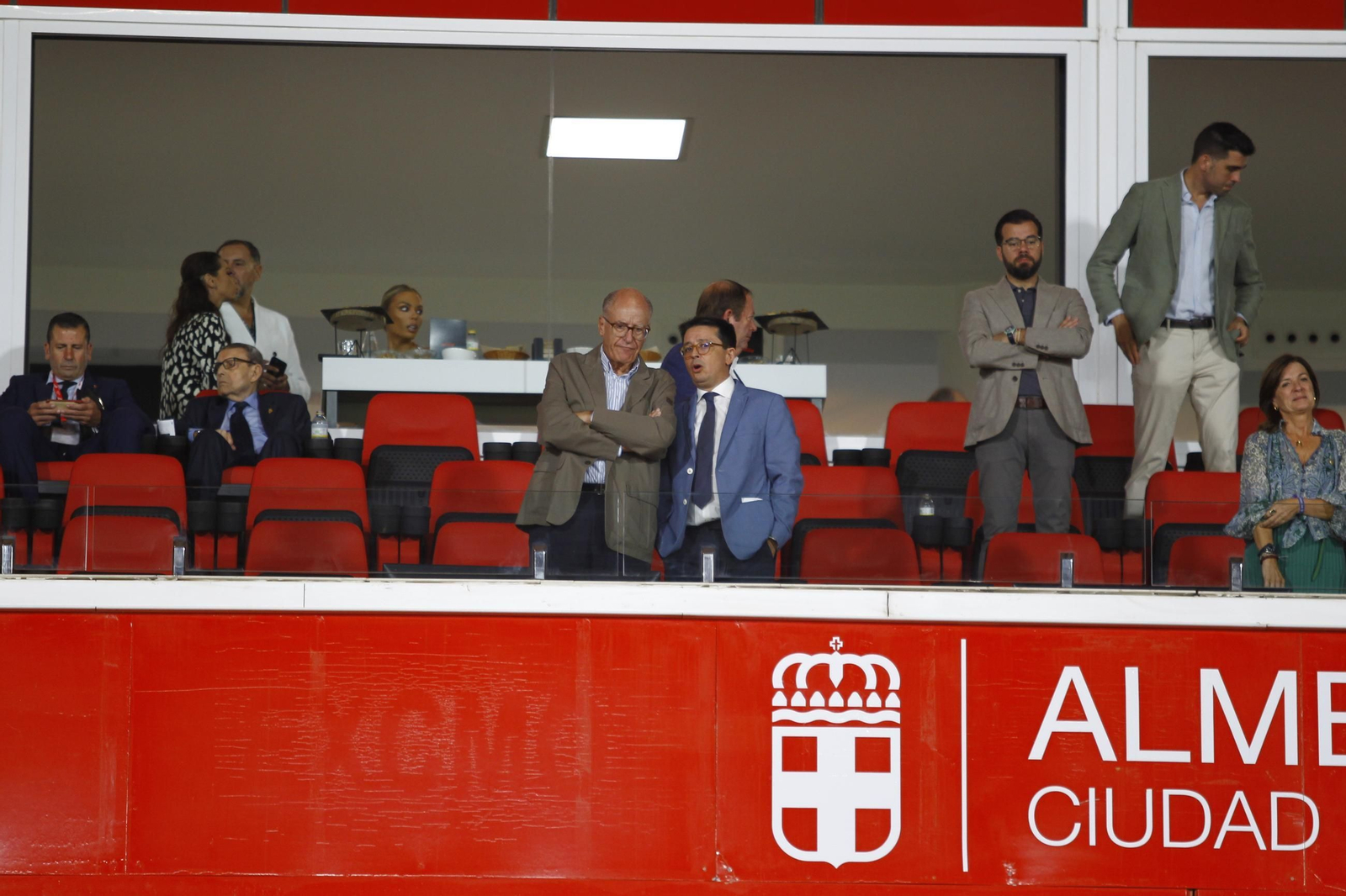 Las imágenes del partido de fútbol U.D. Almería-S.D. Eibar