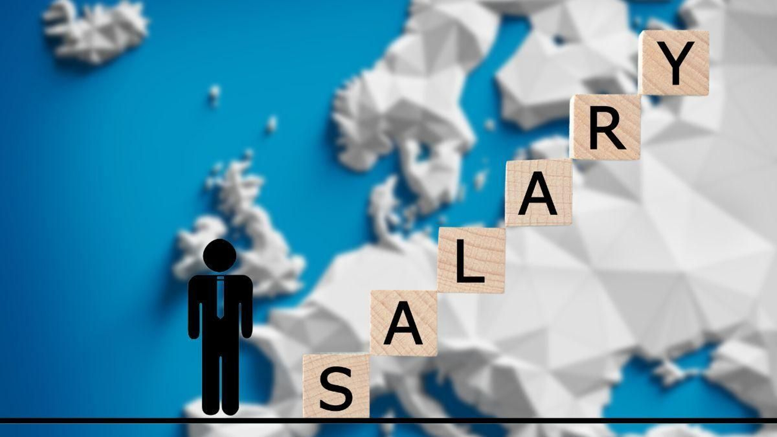 En la UE los suelos mínimos van desde los casi 2.000 euros a los 300.