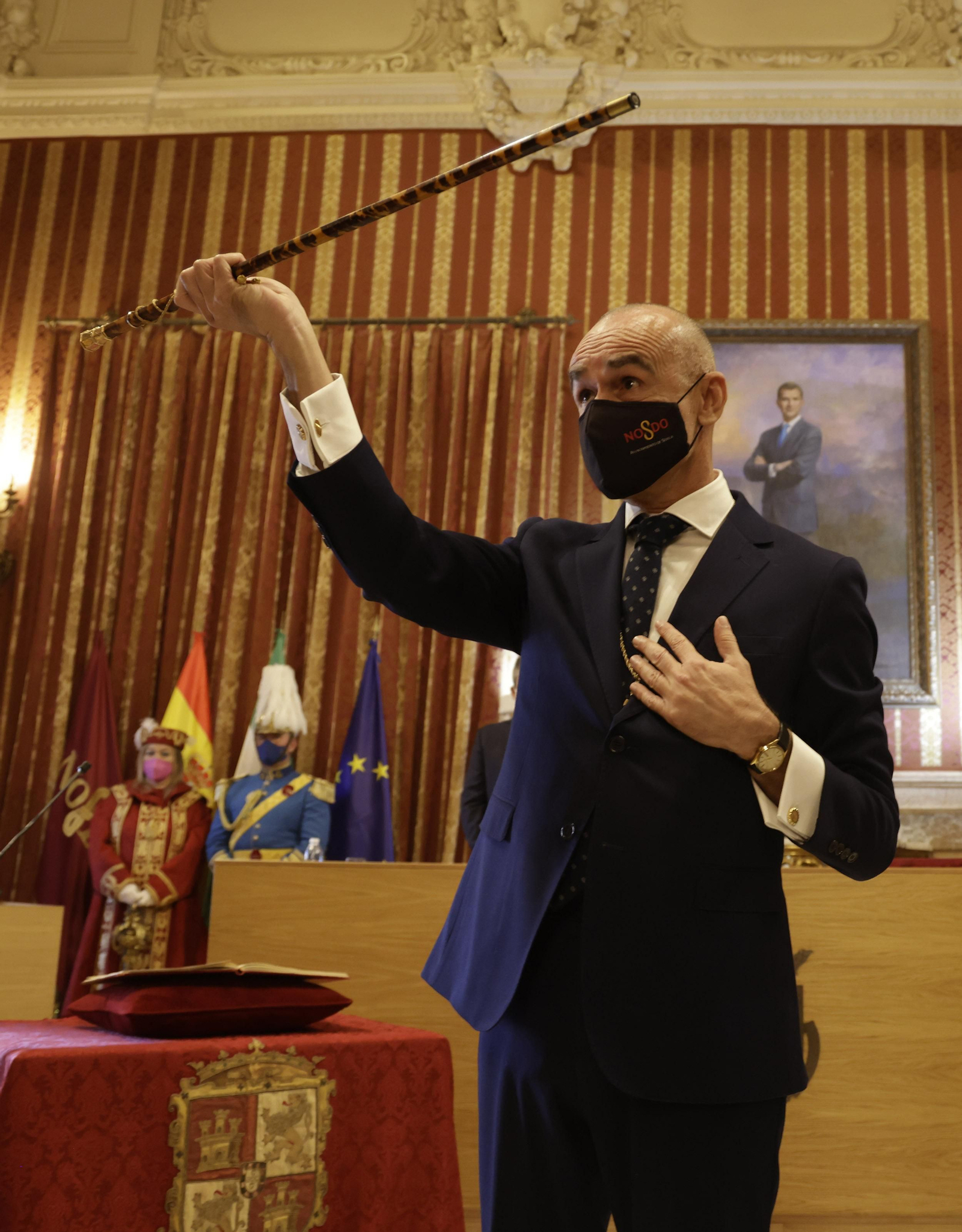 La investidura de Antonio Muñoz como Alcalde de Sevilla, en imágenes