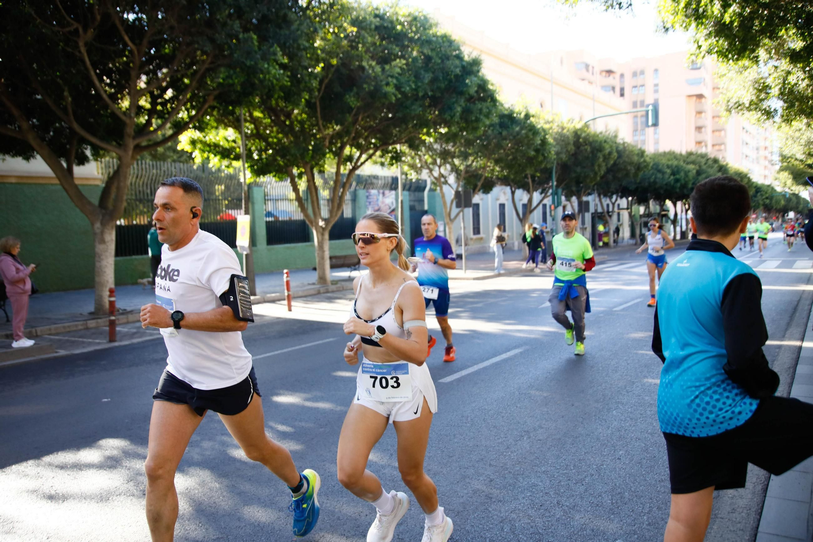 Imágenes de la Carrera contra el Cáncer de Almería