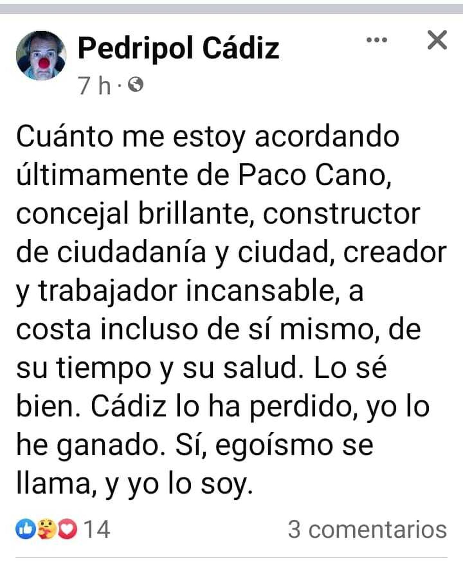 El pobre se ha quedado sin enchufe