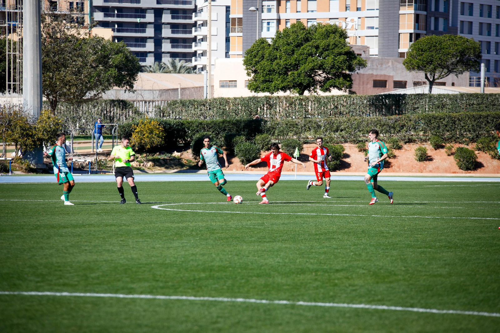 Las imágenes de Segunda RFEF entre Almeria B y recreativo de Granada