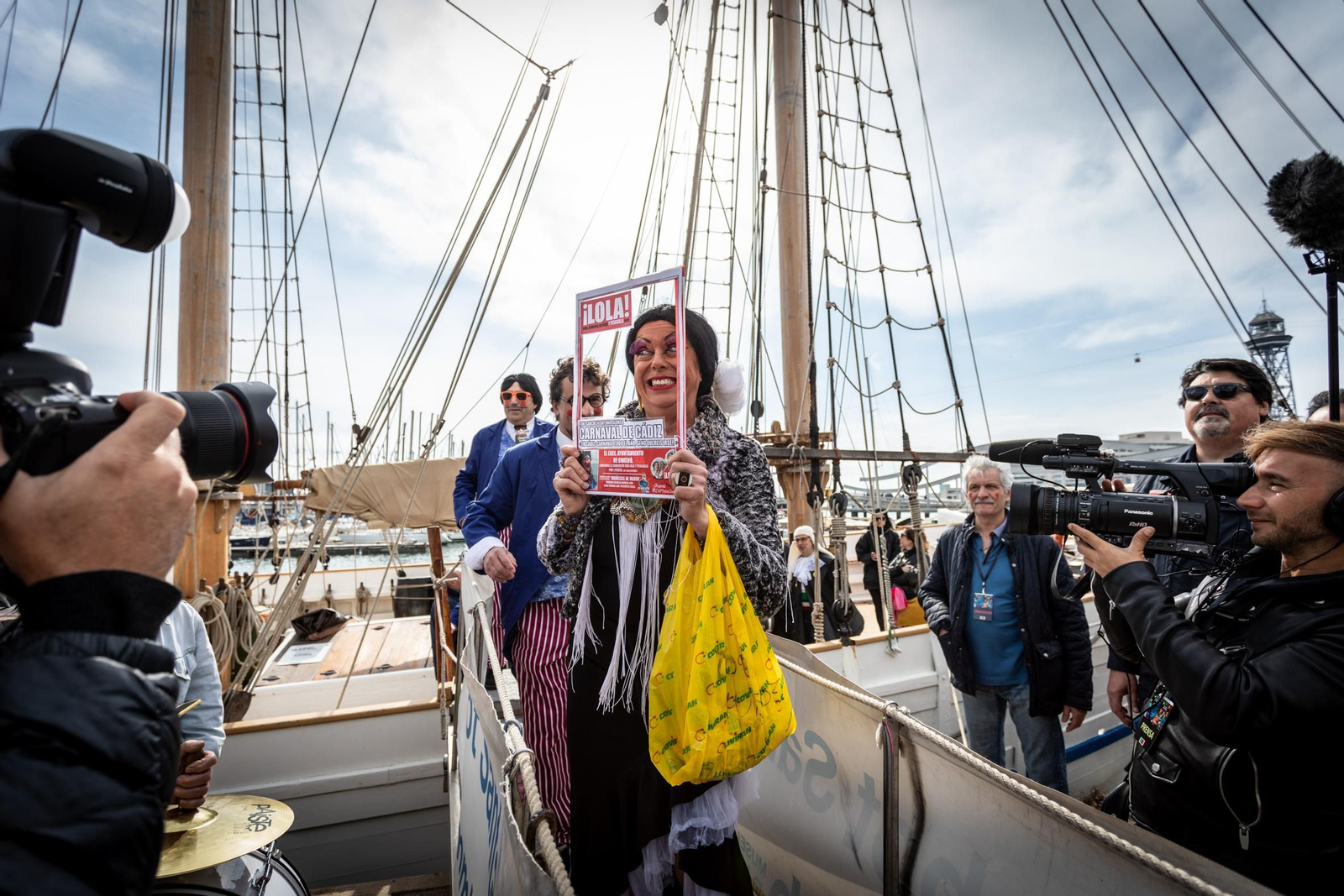 Las callejeras de Cádiz en la Ciudad Condal