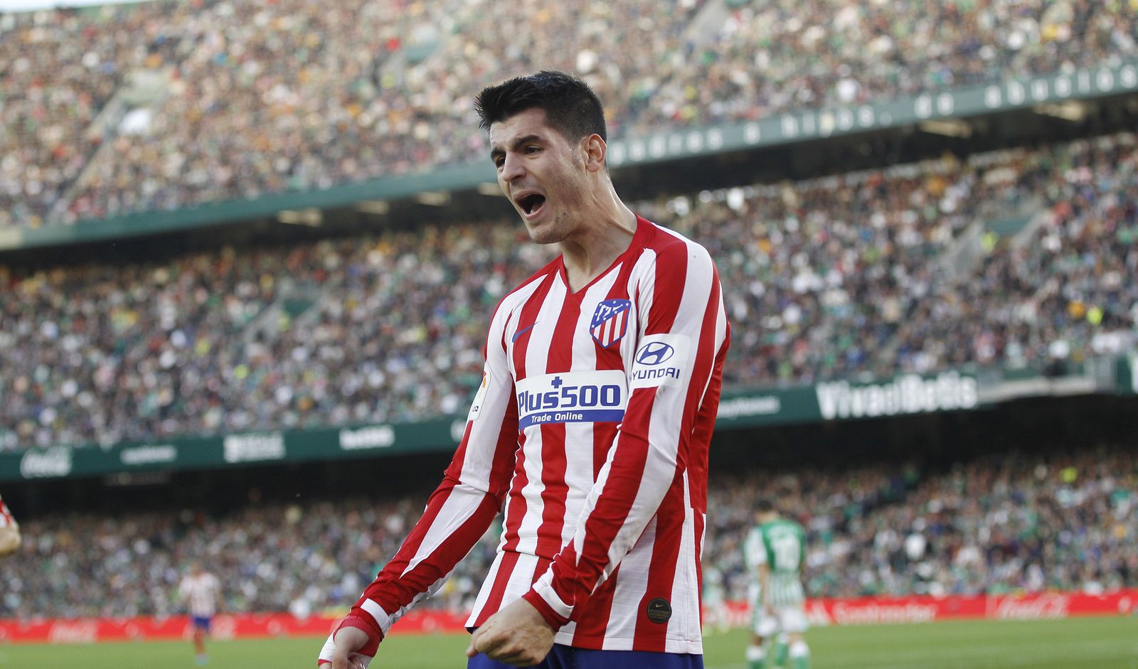 Las imágenes del Betis-atlético de Madrid