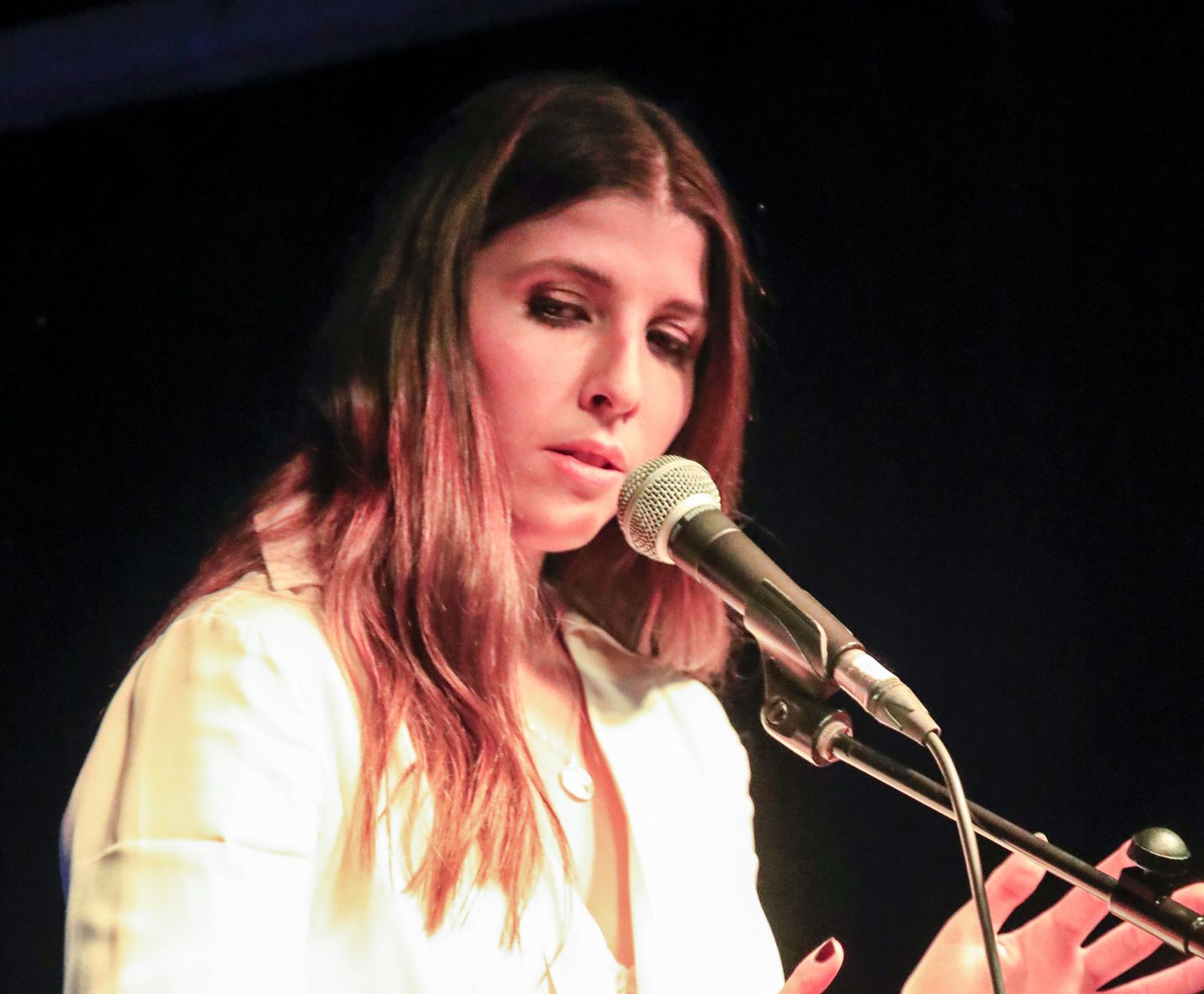 Mafalda, durante el concierto que ofreció hace unos días en Madrid.