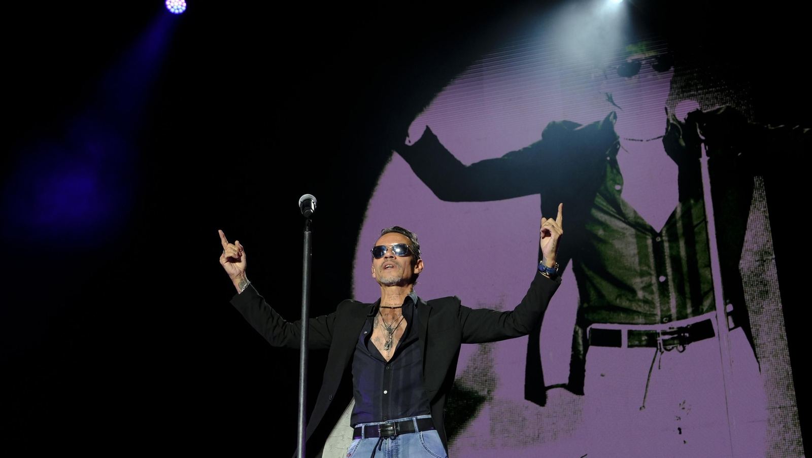 Concierto de Marc Anthony en Roquetas, en imágenes