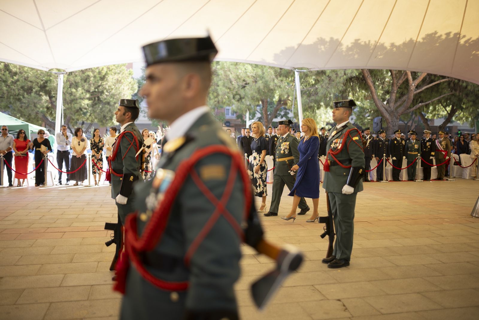 Imágenes de los actos de celebración de la festividad de la patrona de la Guardia Civil, la Virgen del Pilar.