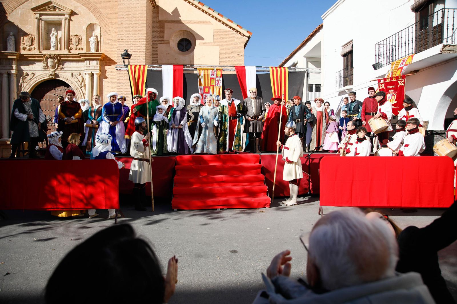 La Recreación de la Pernoctación de los Reyes Católicos en Fiñana, en imágenes
