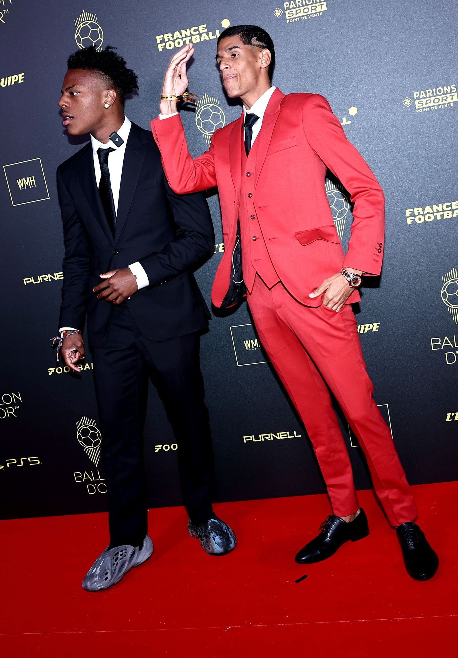 Las fotos del Balón de Oro