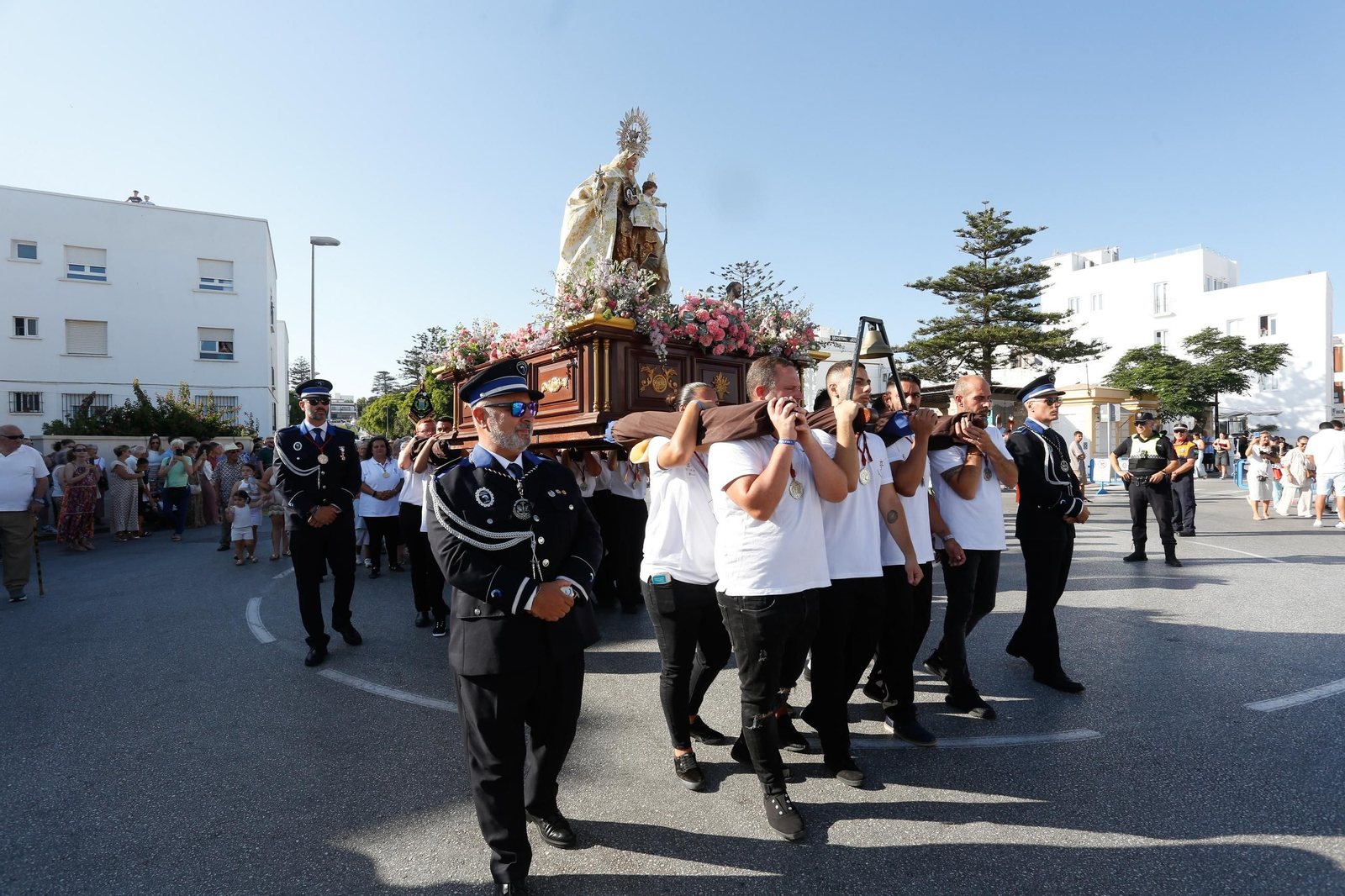 Fotos de la procesión de la Virgen del Carmen en Tarifa