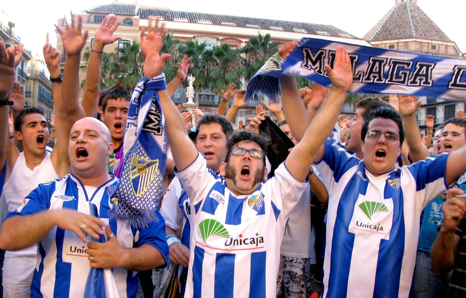 Las fotos del último ascenso del Málaga CF a Primera División
