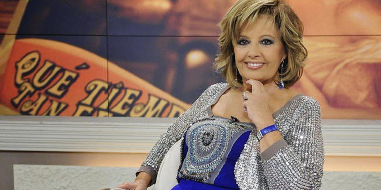 María Teresa Campos en su anterior etapa en Telecinco