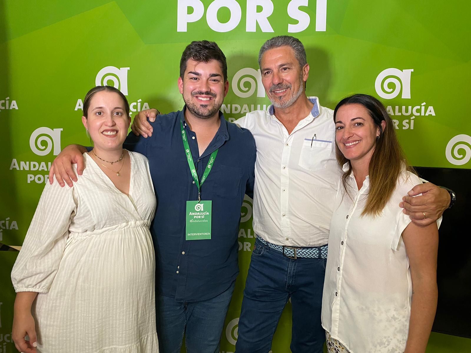 Raquel Calvo, Alfredo Fernández, Rafael Rosendo (que cederá el acta a Jesús Plaza) y Sandra Rodríguez