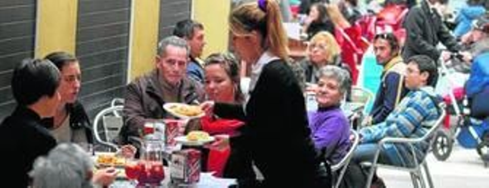 ¿Hay sitio en la terraza?