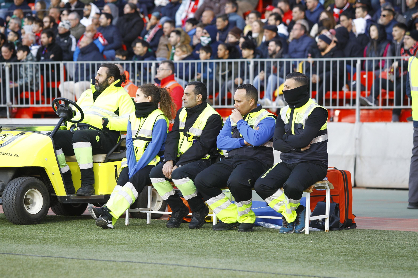 Imágenes del partido de fútbol U.D. Almería-Real Betis Balompié