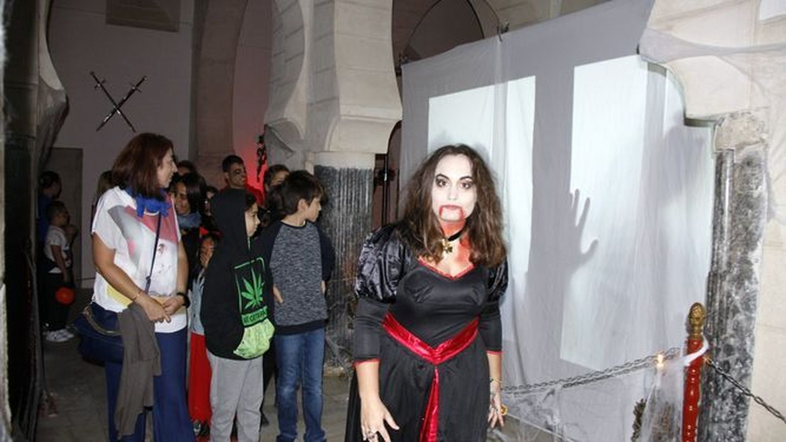 Una imagen del Pasaje del Terror en el Castillo, el pasado año.