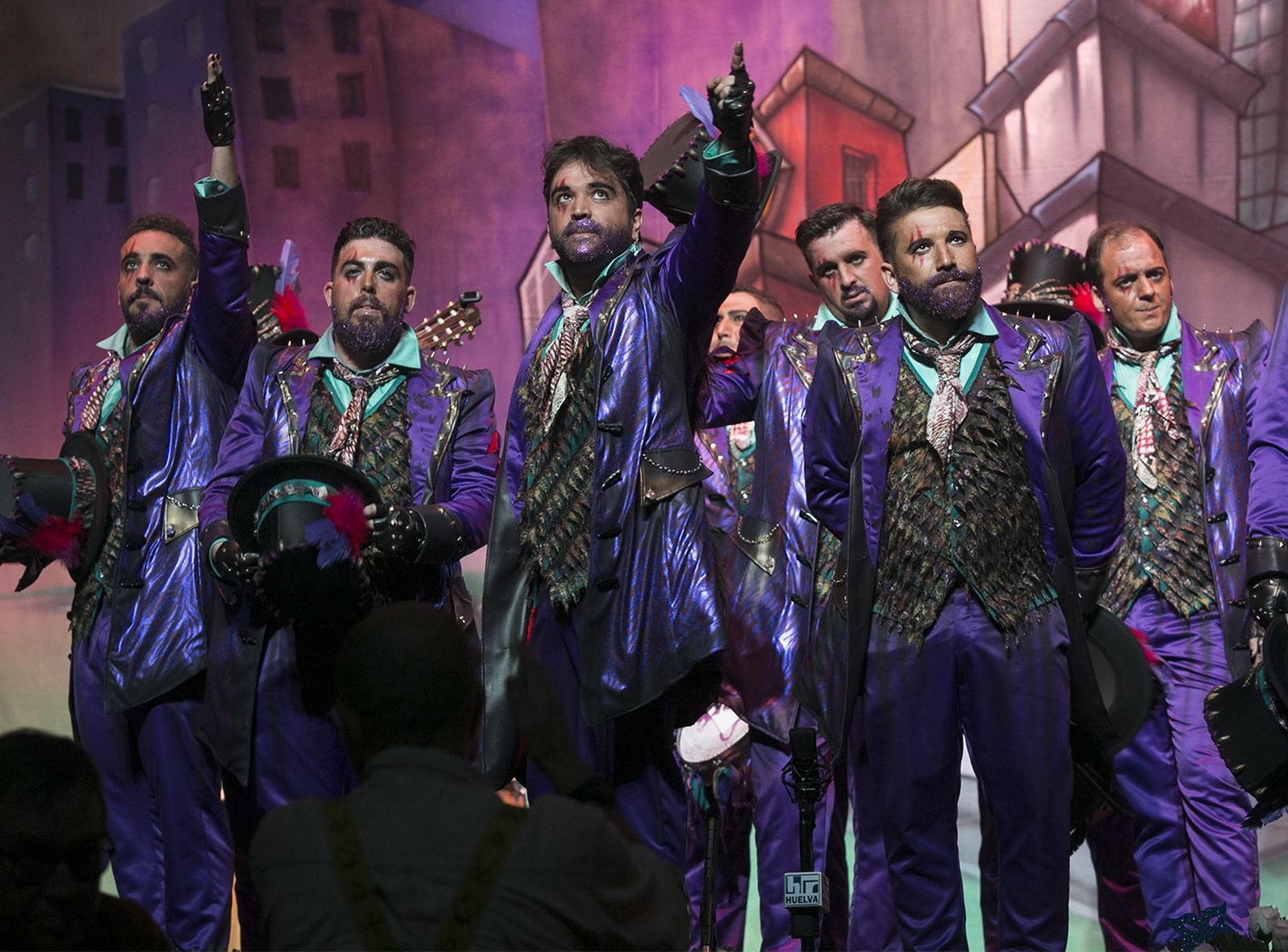 Las imágenes de la octava preliminar del Carnaval Colombino