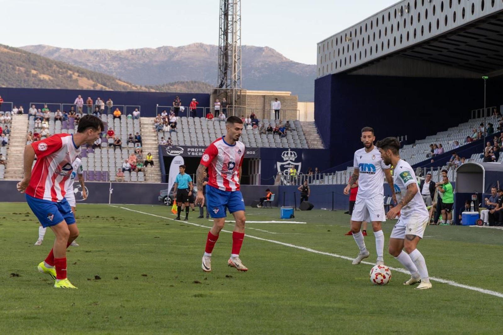 Partido Real Jaén CF contra CP Almería, en imágenes