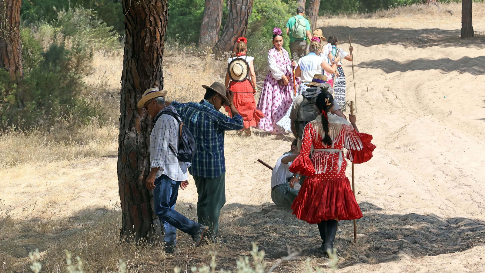 Jueves de camino de la Hdad de Jerez por el Coto Doñana