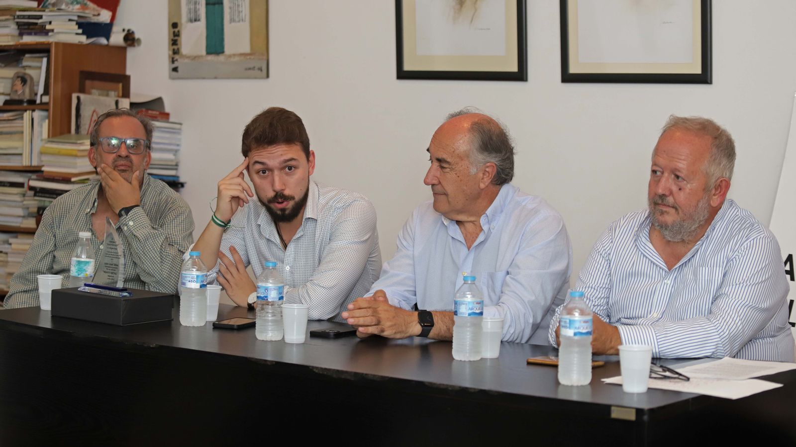 Fotos de la entrega del XIII Premio José Luis Tobalina a Juan José  Téllez