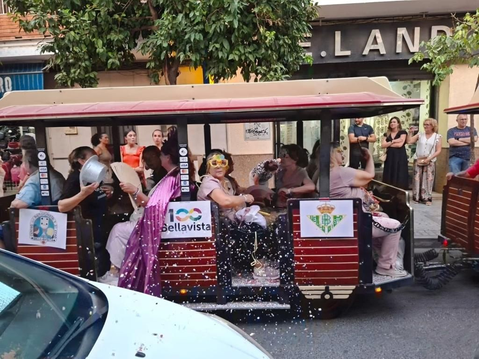 Pasacalles celebrado en Bellavista.