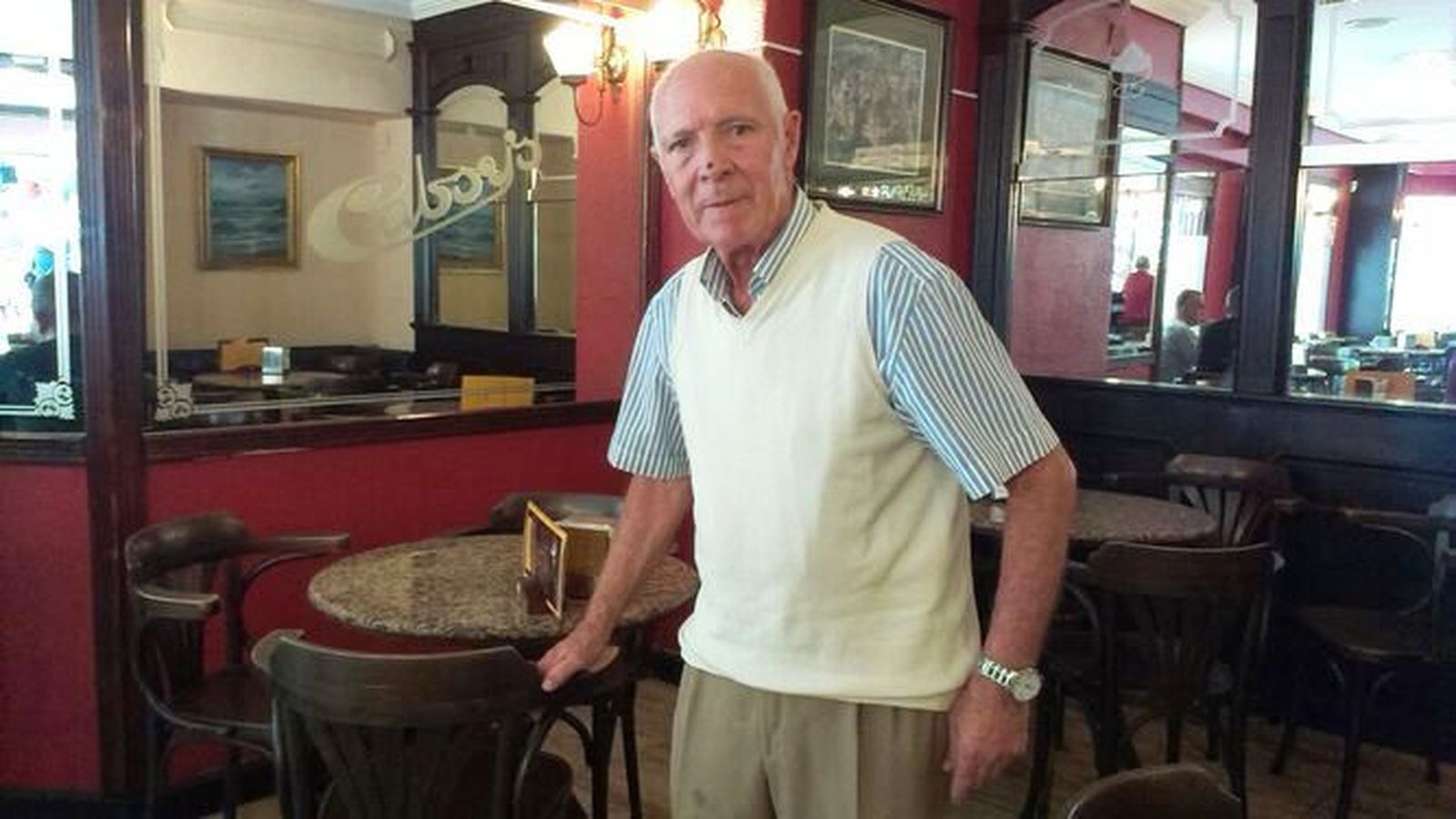 Salvador Sierra en el Cabsy's.