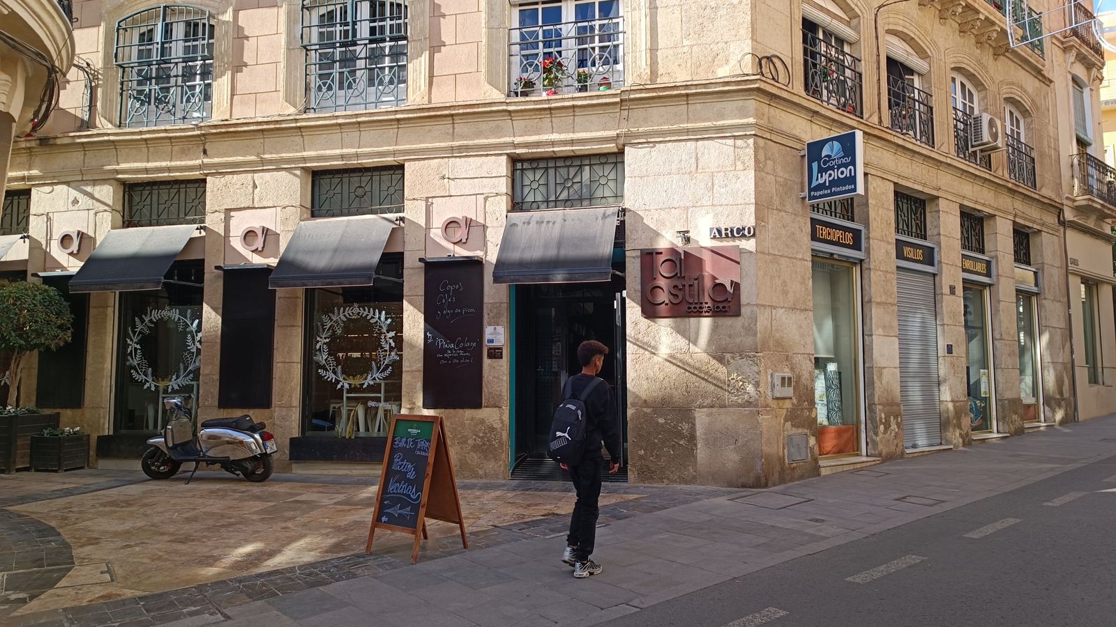 El local Tal Astilla, en la calle Arco, del casco histórico de la ciudad.