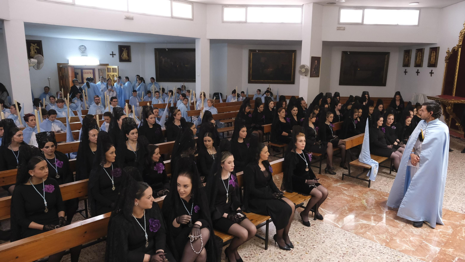 La procesión de Los Ángeles en Almería, en imágenes