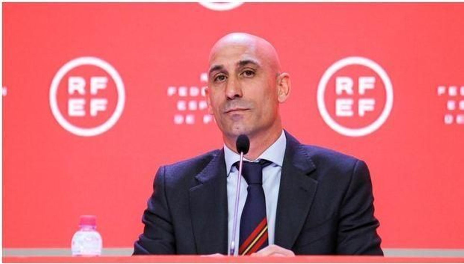 Luis Rubiales, presidente de la Federación Española