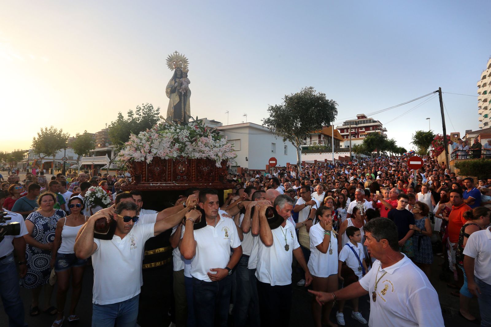 Procesión de la Virgen del Carmen en Punta Umbría