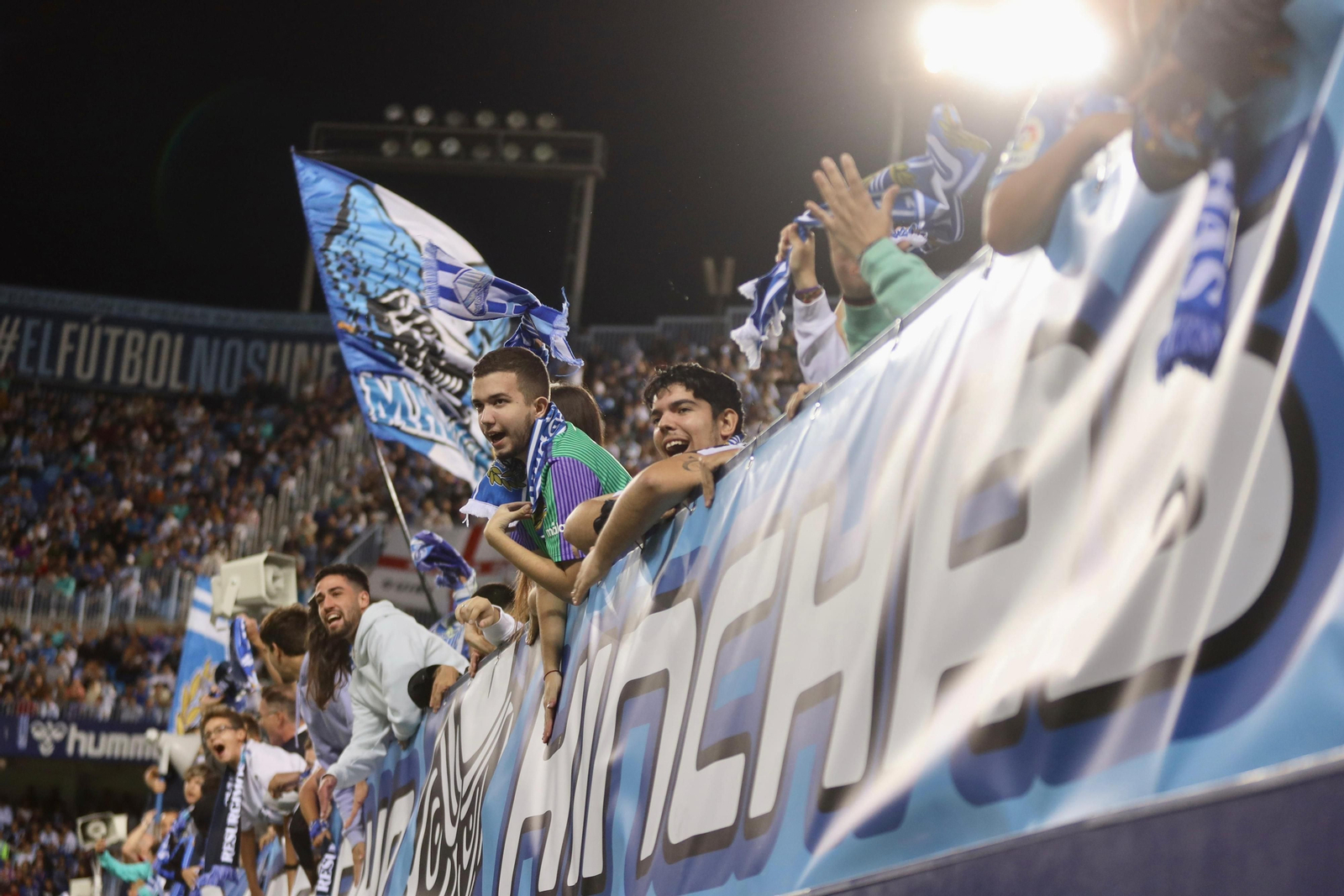 El Málaga CF - Real Madrid Castilla, en fotos