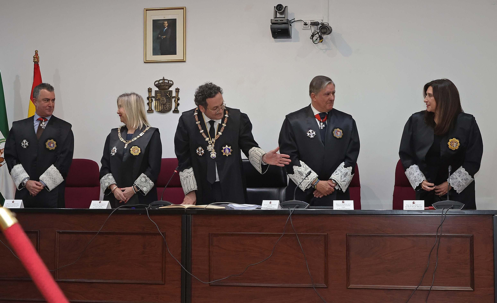 La toma de posesión de Aurora Andrés como nueva Fiscal Jefe del Área de Algeciras, en imágenes