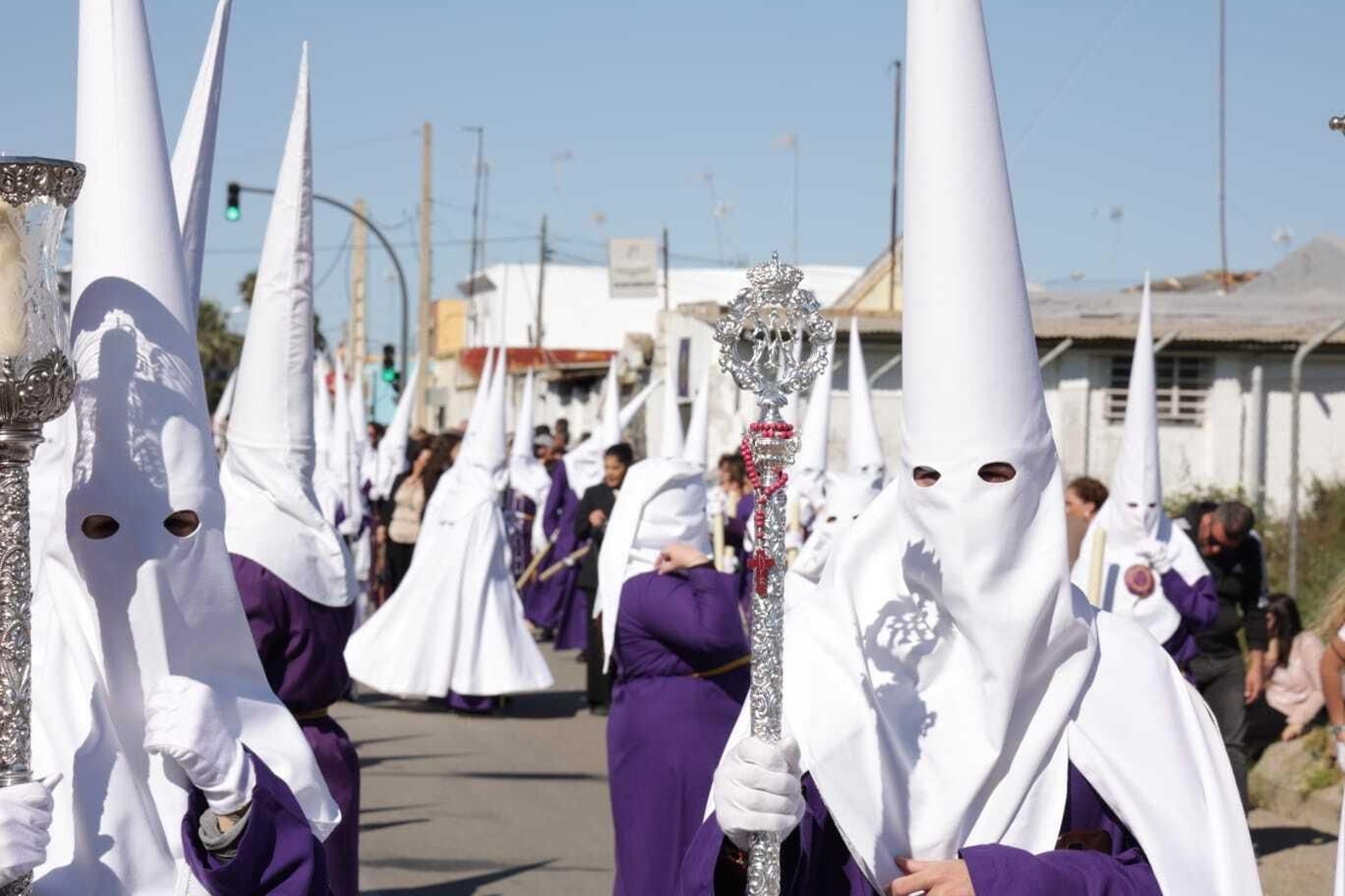 Las imágenes de la hermandad del Gran Poder de la Semana Santa de San Fernando 2023.