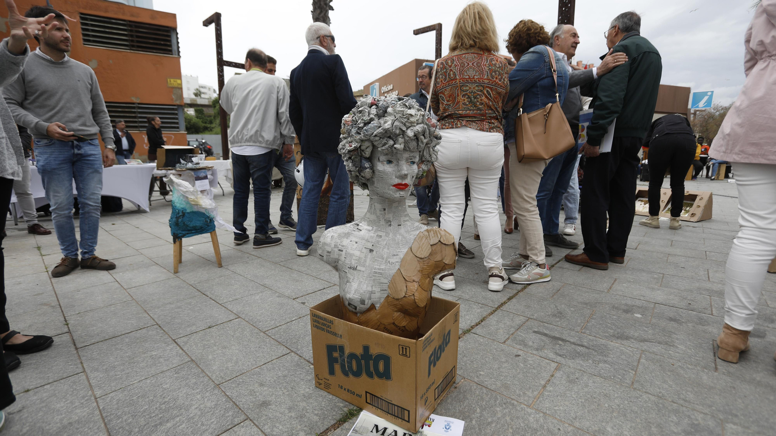 Fotos de las actividades por el Día Mundial del Arte en Algeciras