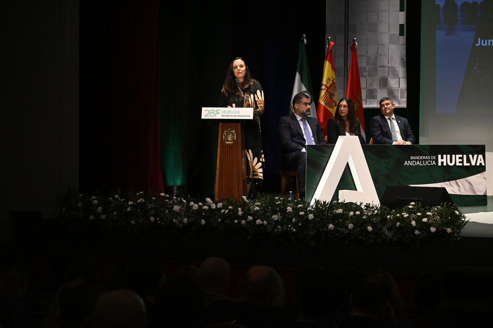 Premios de las Banderas de Andalucía en Huelva, en imágenes